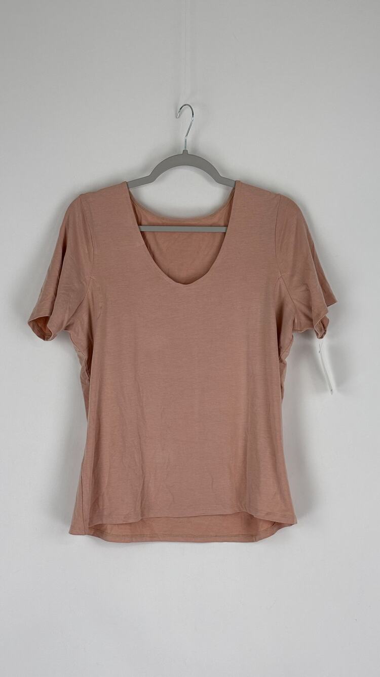 Numi The Signature Undershirt Blush Womens Size XL New Short Sleeve